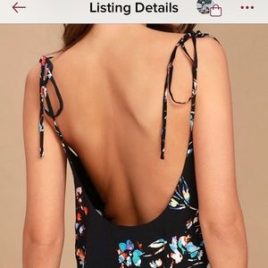 Lulus Floral Crop Top